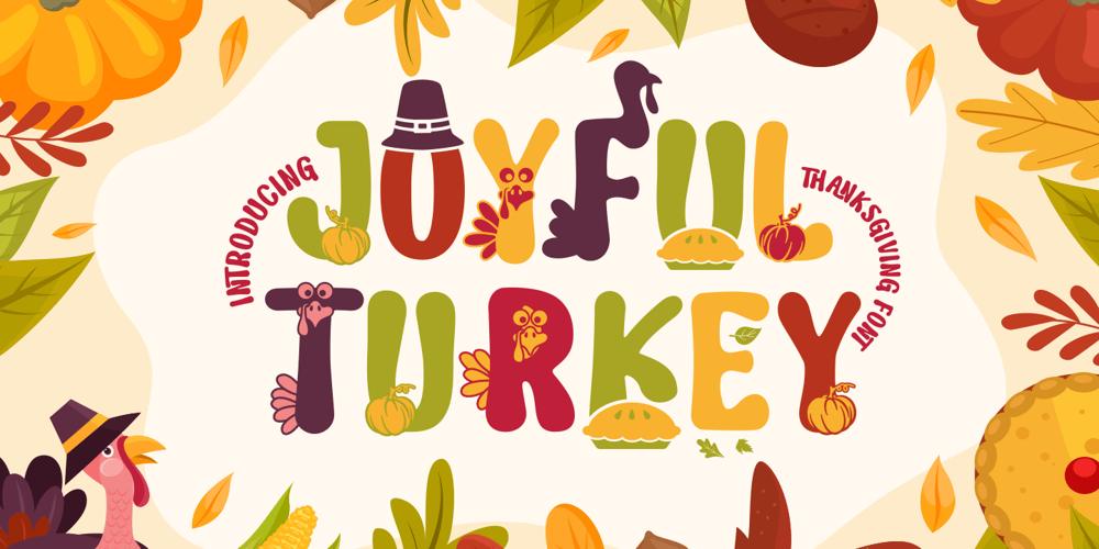 Joyful Turkey font