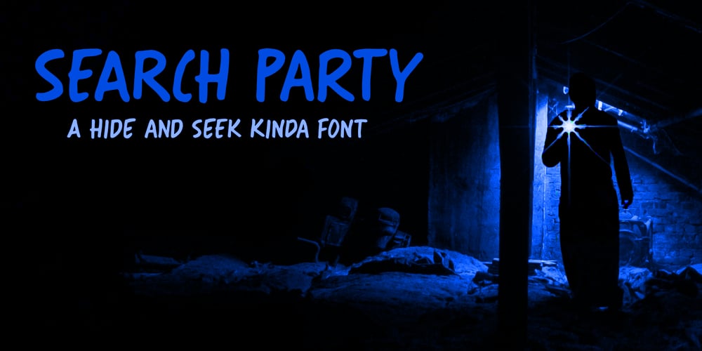 Search Party font