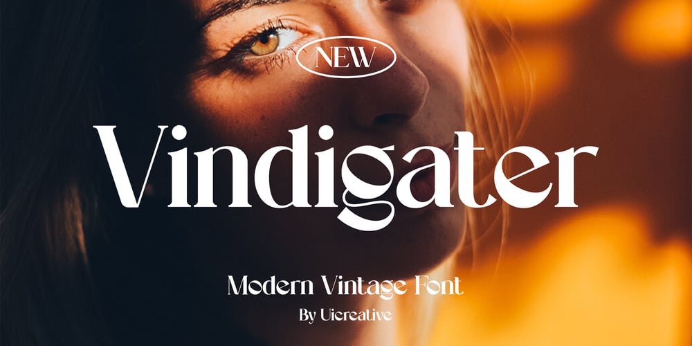 Vindigater font