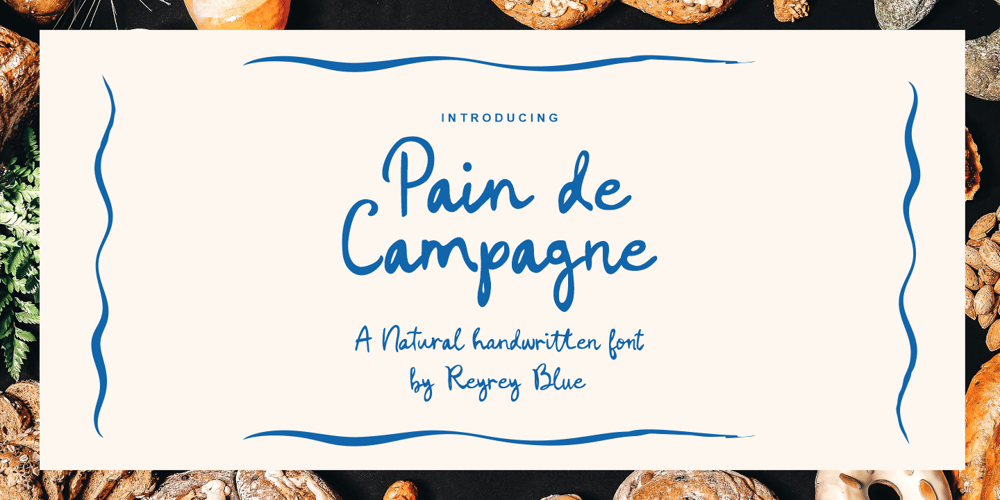 Pain de Campagne font