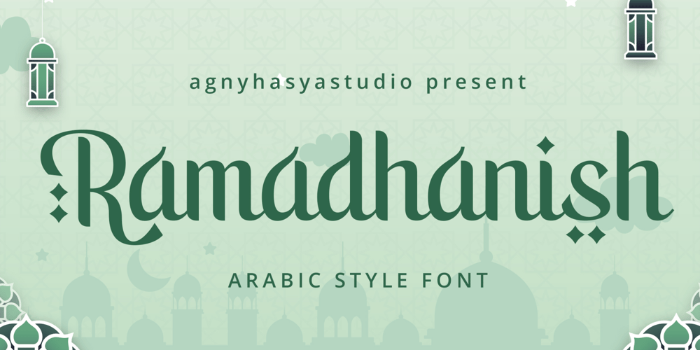 Ramadanish font