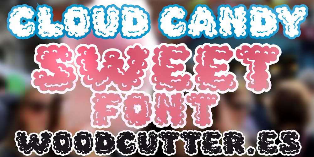 Cloud Candy font