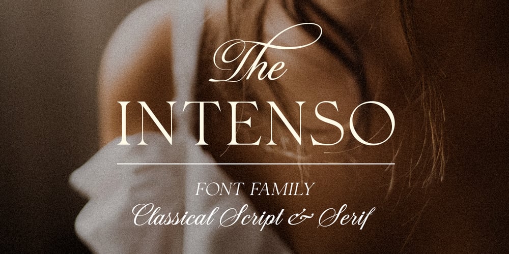 Intenso font