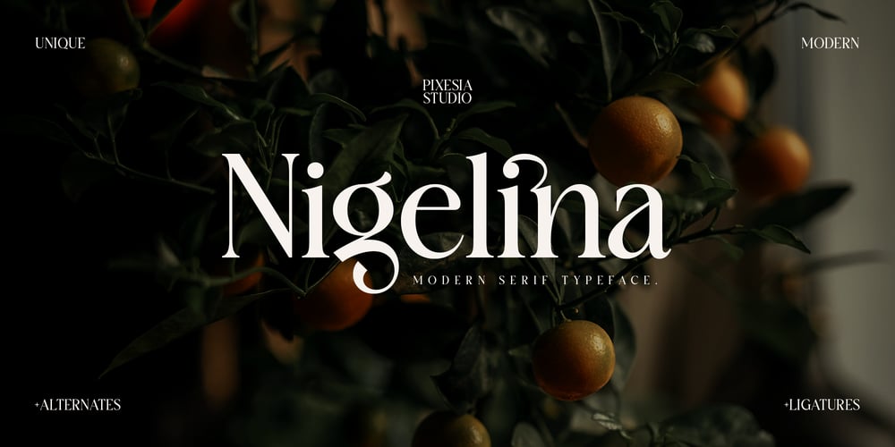 Nigelina font
