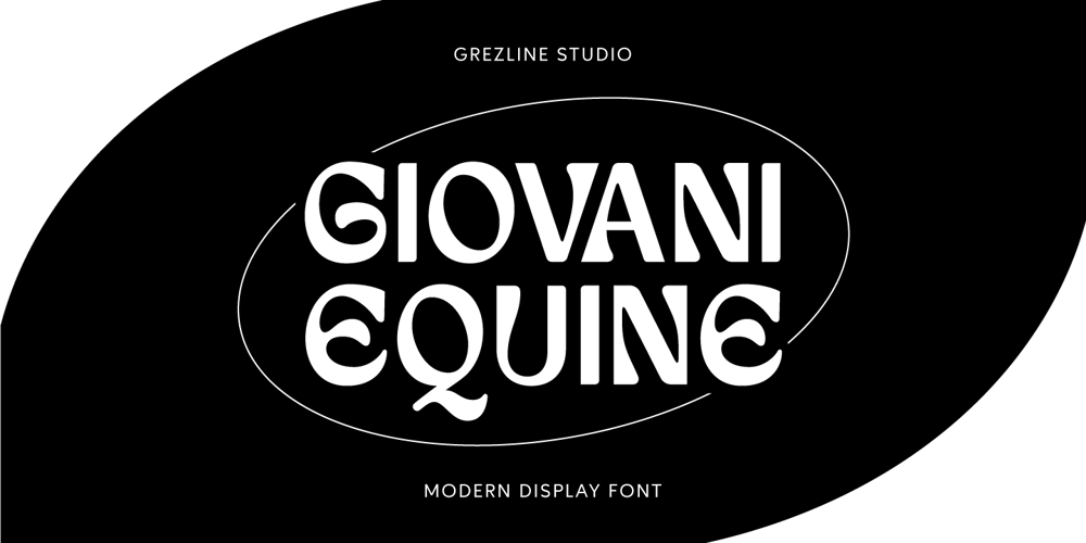 Giovani Equine font