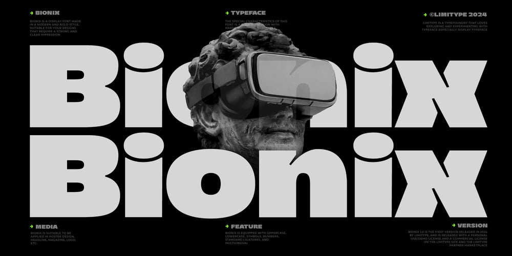 Bionix font