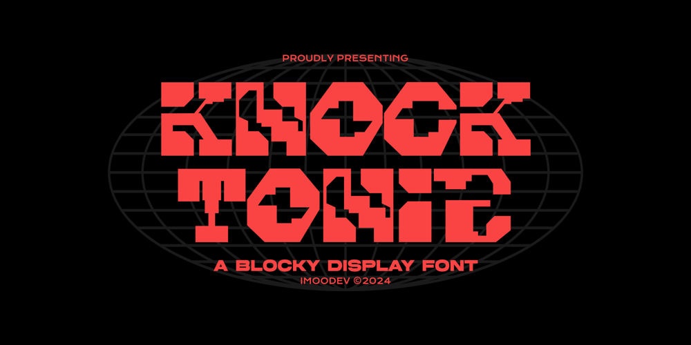 Knock Tonic font