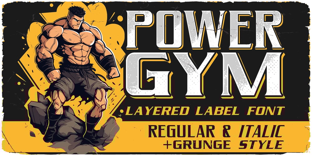 Power GYM font