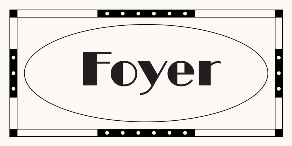 Foyer font