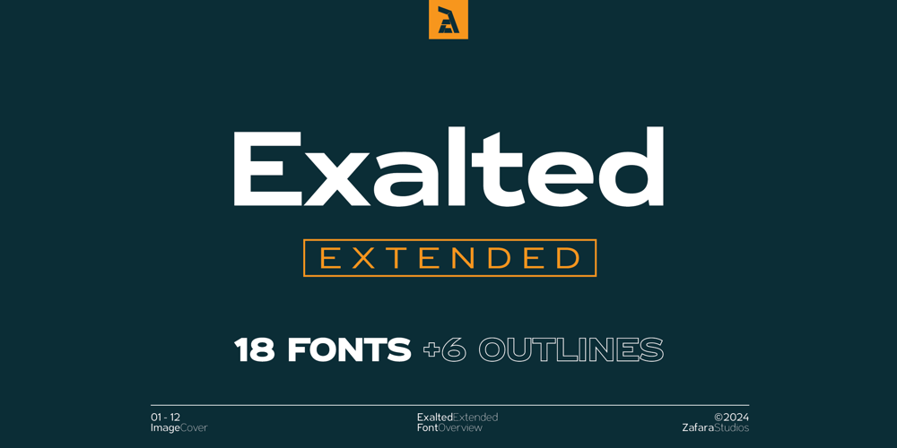 Exalted Extended font