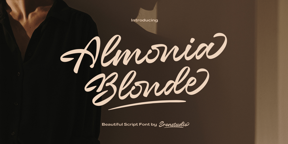 Almonia Blonde font