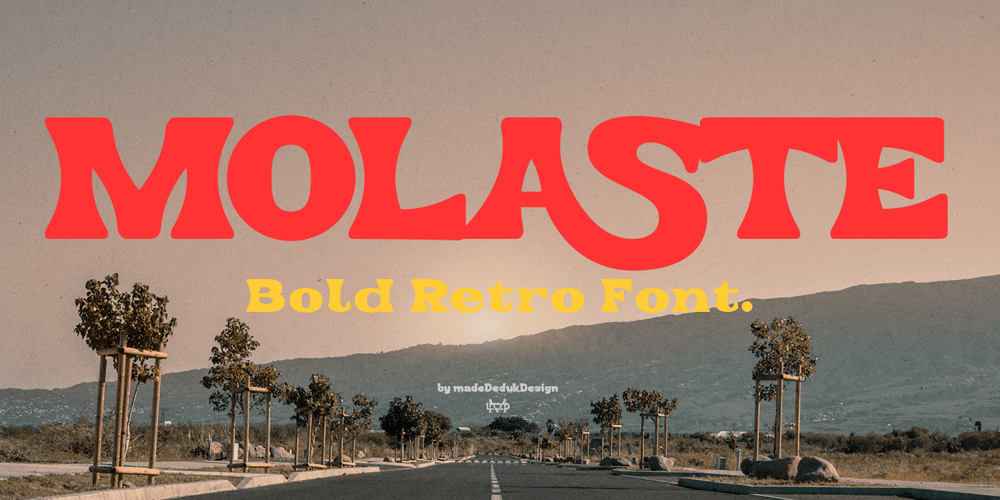 Molaste font