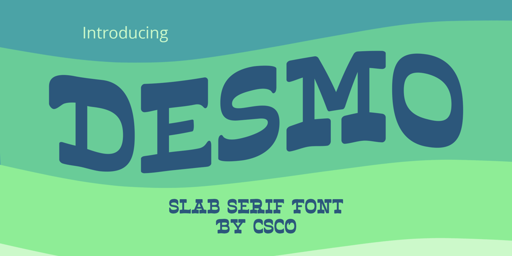Desmo font