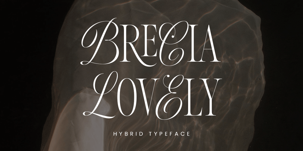 Brecia Lovely font