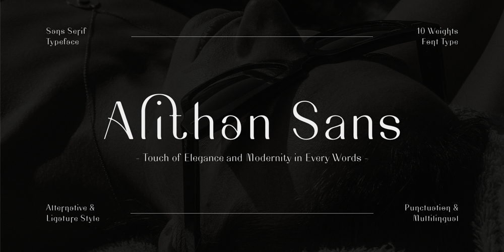Alithan Sans font