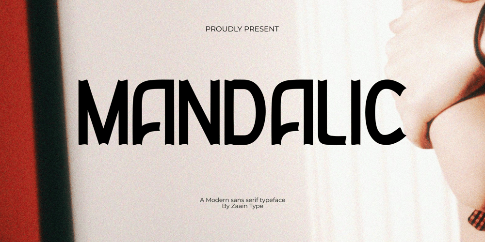 Mandalic font