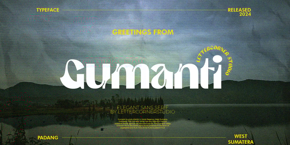 Gumanti font
