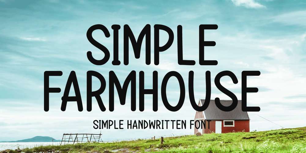 Simple Farmhouse font