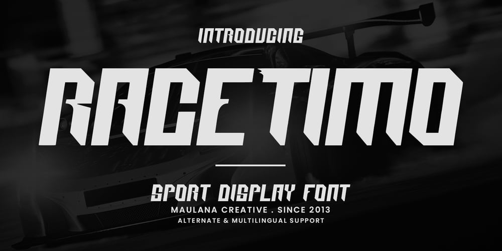 MC Race Timo font