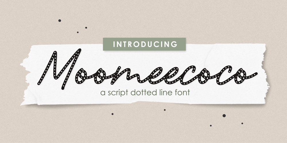 Moomeecoco font