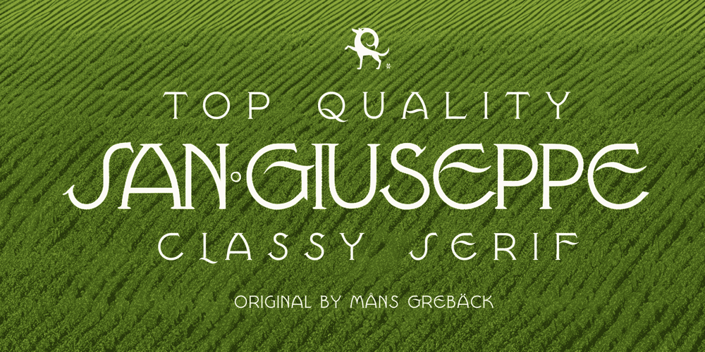 San Giuseppe font