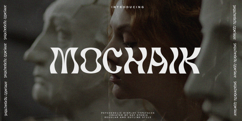 Mochaik font