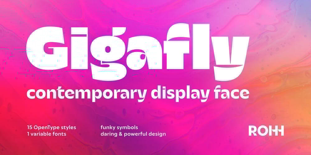 Gigafly font