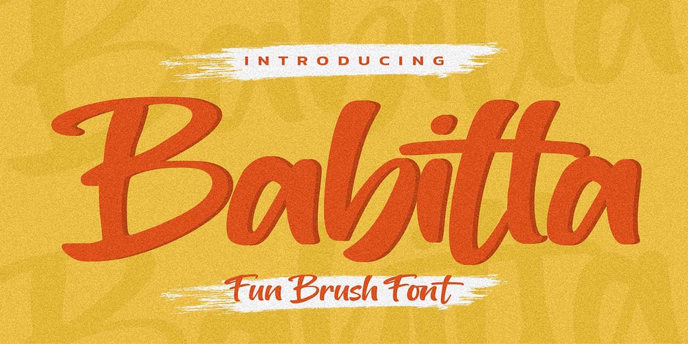 Babitta font
