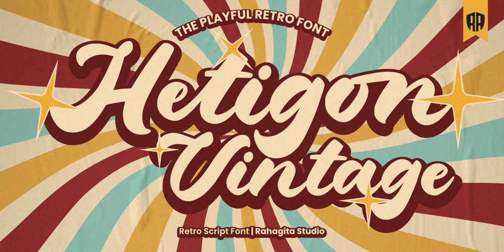 Hetigon Vintage font