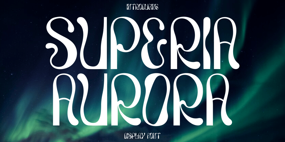 Superia Aurora font