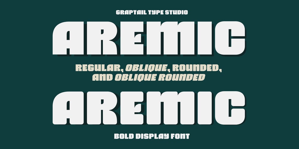 Aremic font