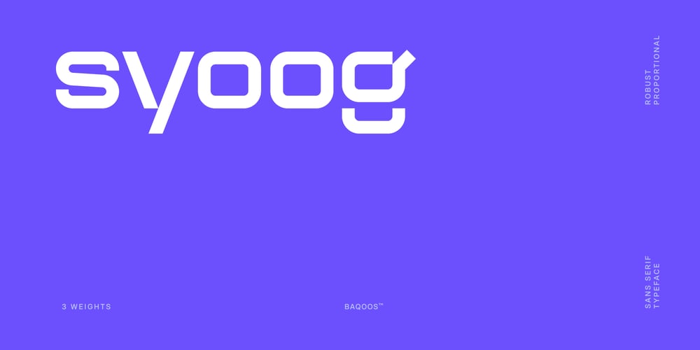 Syoog font