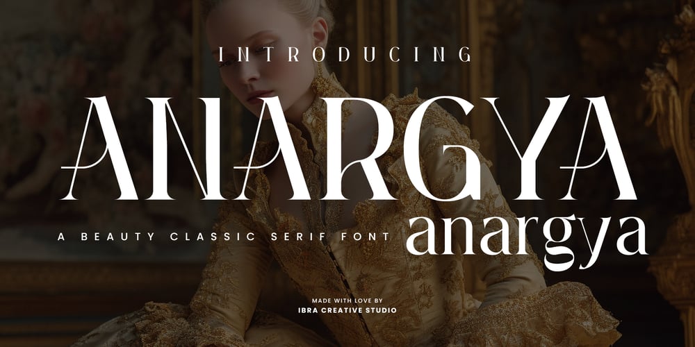 Anargya font