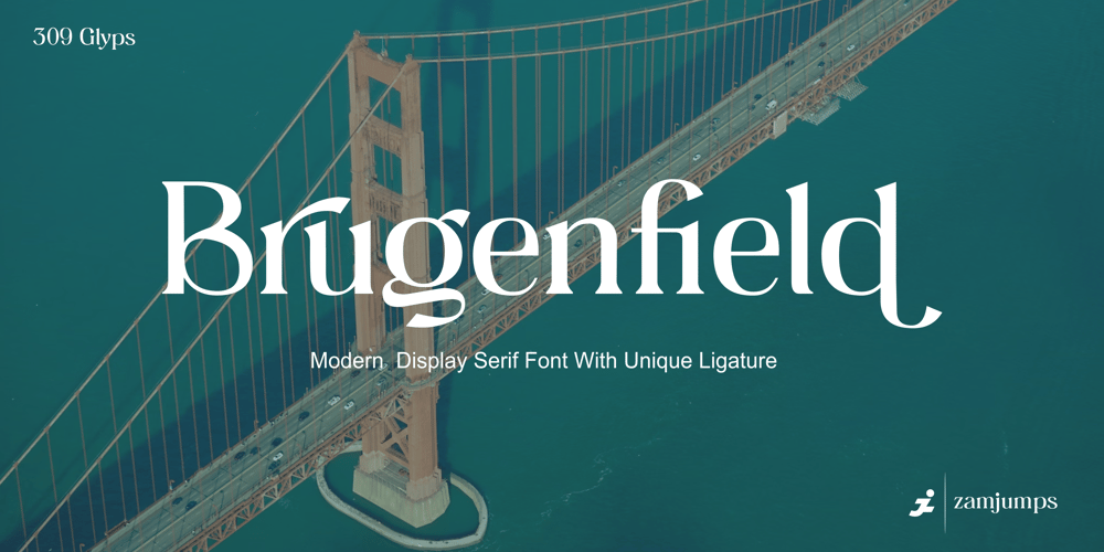 Brugenfield font