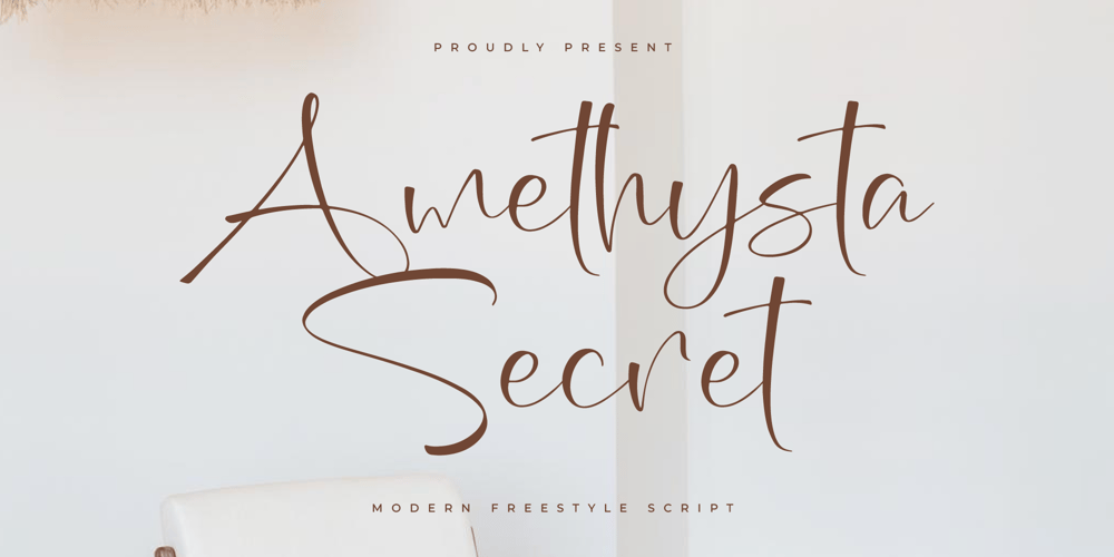 Amethysta Secret font