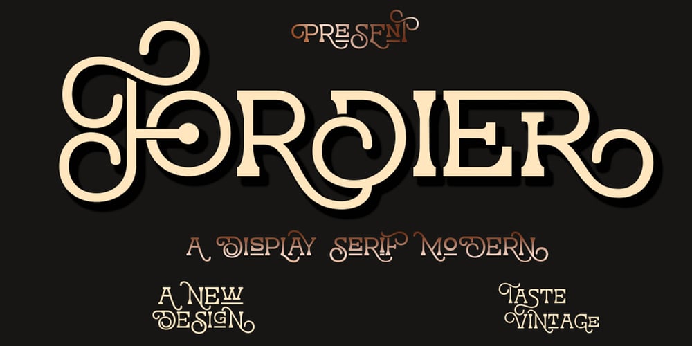 Fordier font
