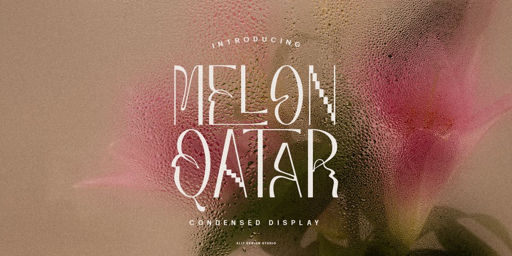 Melon Qatar font