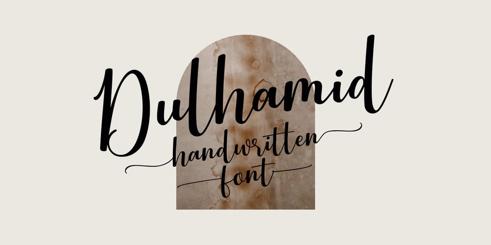 Dulhamid font