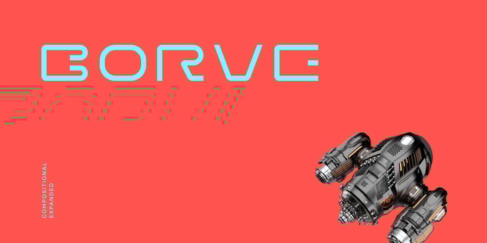 Borve font