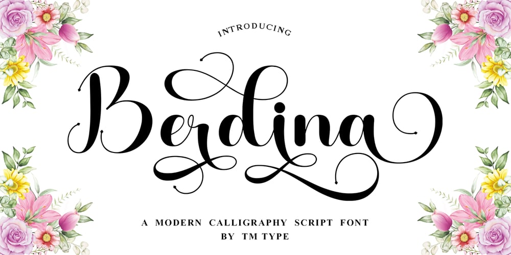Berdina font