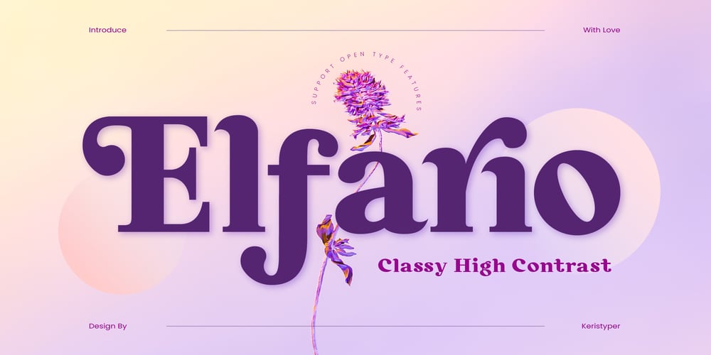 Elfario font