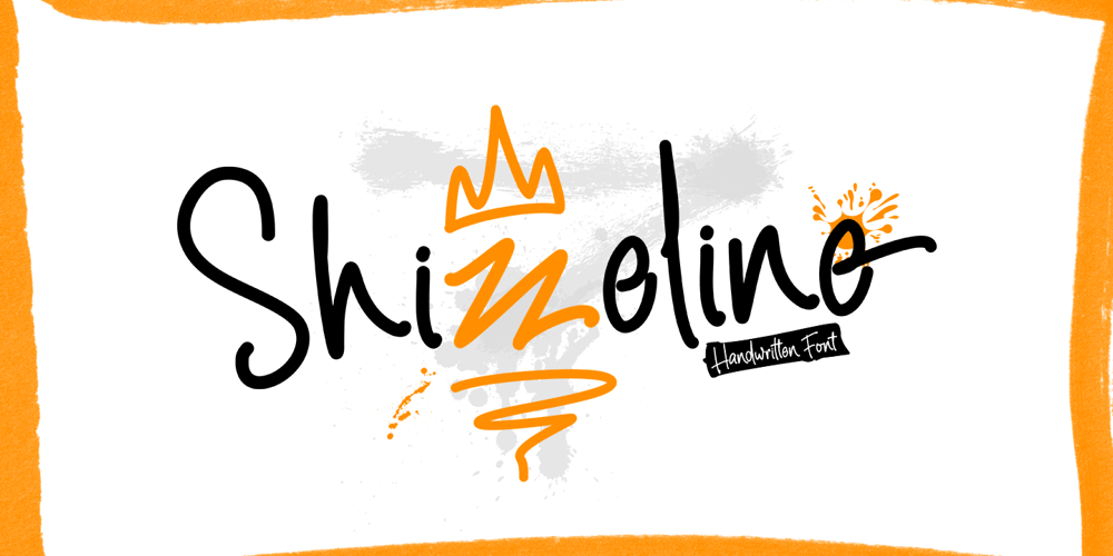 Shizzeline font