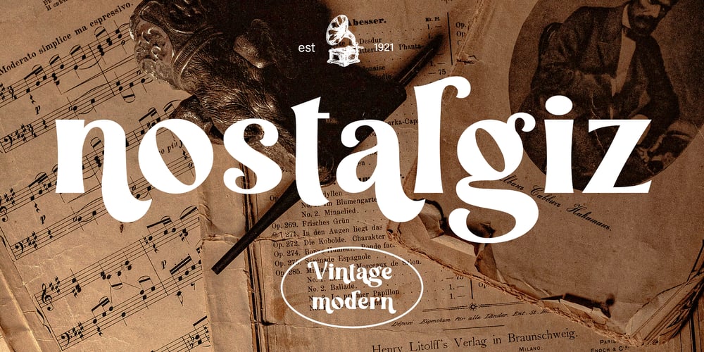 Nostalgiz font