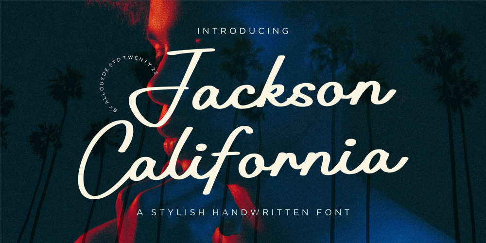 Jackson California font