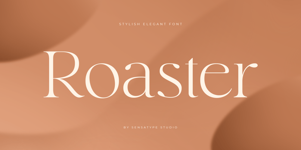 Roaster SS font