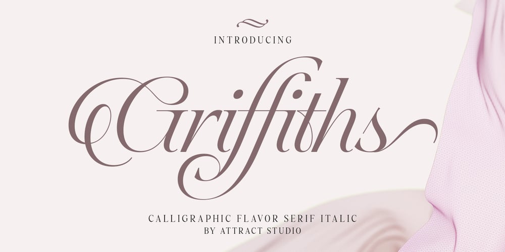 Griffiths font