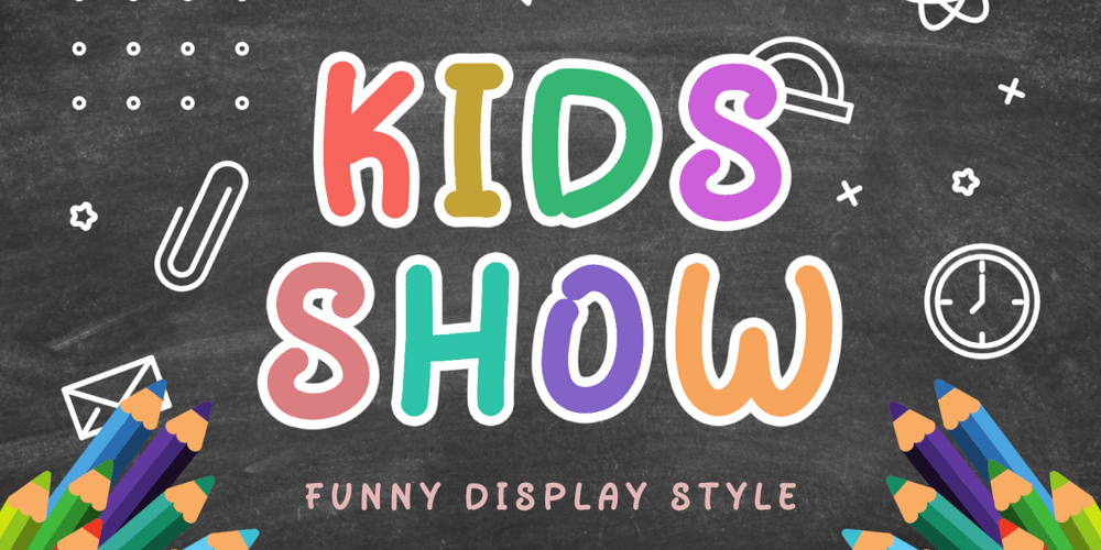 Kids Show font