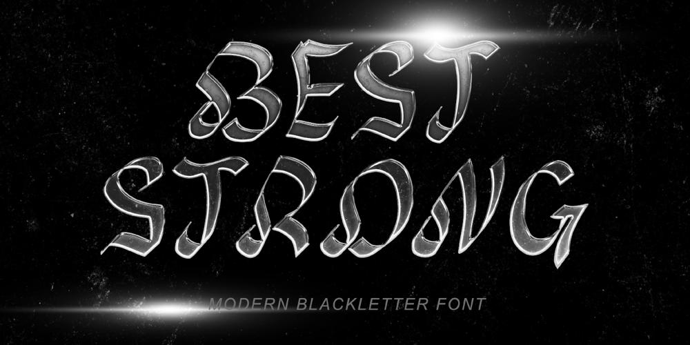 Best Strong font