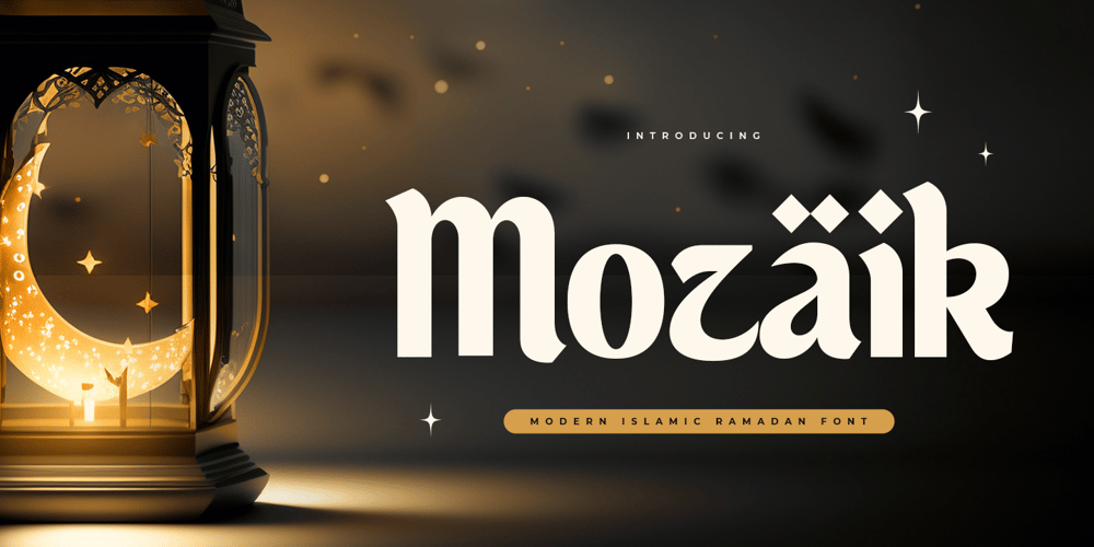 Mozaik font