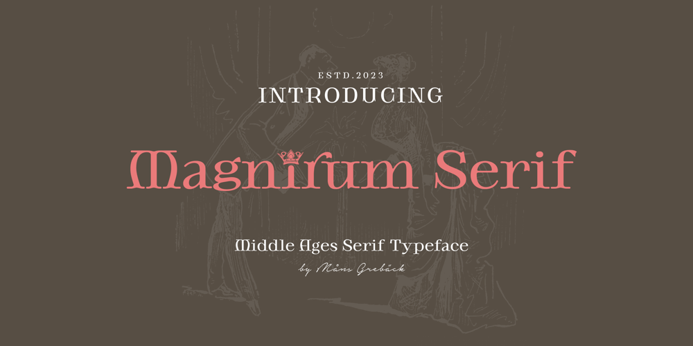 Magnirum Serif font